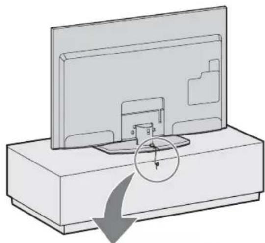 SONY Bravia KDL32EX715 - Förhindra att din TV välter - 1