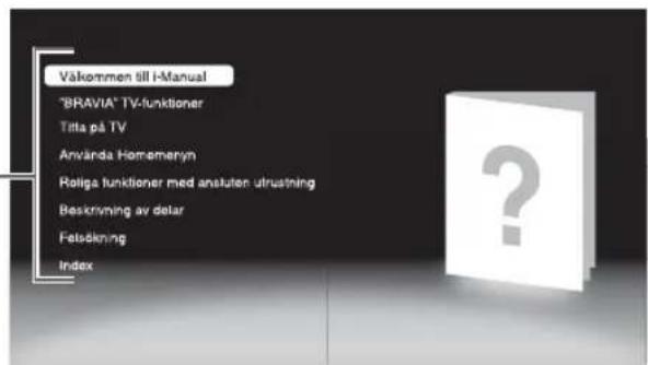 SONY Bravia KDL32EX715 - Anvanda i-Manual - 4