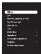 SONY Bravia KDL32EX715 - Knappen OPTIONS - 2