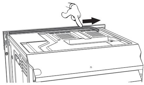SMEG SF4390MX - Junta del panel frontal - 1