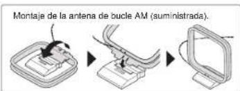 ONKYO HTS7705 - Conexiones de antenna AM/FM - 2