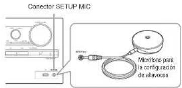 ONKYO HTS7705 - Coloque el micrófono de configuración del altovoz. - 2