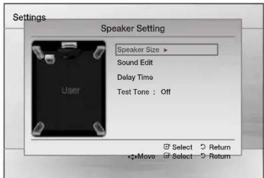 SAMSUNG HTE350 - Speaker Size - 1