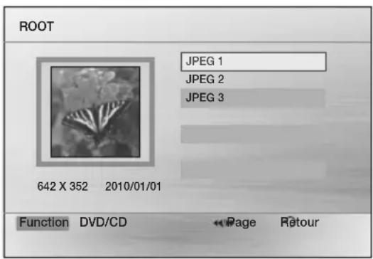 SAMSUNG HTE350 - Lecture de fichiers JPEG - 1
