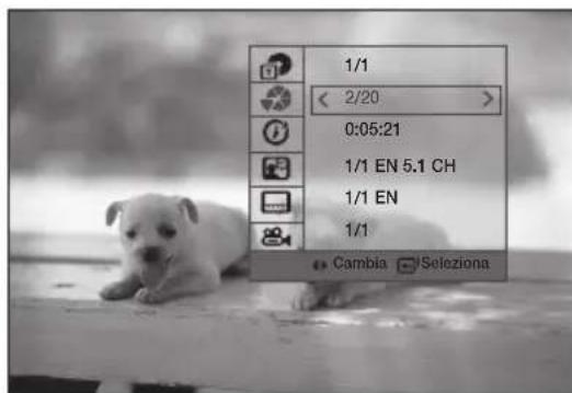 SAMSUNG HTE350 - Visualizzazione delle informazioni sul disco - 2