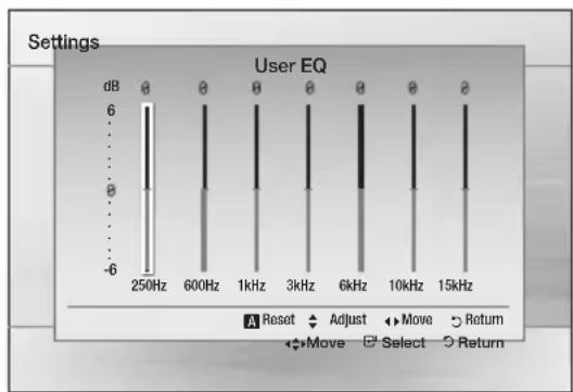 SAMSUNG HTE350 - User EQ - 1