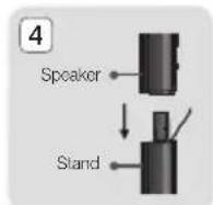 SAMSUNG HTE350 - * HT-E355 - Front/Surround Speakers - 5