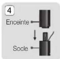 SAMSUNG HTE350 - * Ht-e355 -enceinte avant/ambiophonique - 4