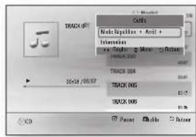 SAMSUNG BDF5700 - Répétition d'un CD audio (CD-DA)/ MP3 - 1