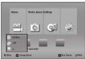 SAMSUNG BDF5700 - Playing Files on a USB Device - 1