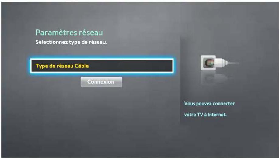 SAMSUNG SEK2500U - Réseau > Paramètres réseau - 1