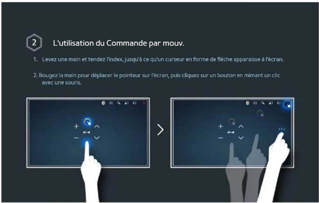SAMSUNG SEK2500U - Configuration de Commande par mouv. - 2