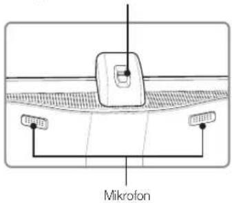 SAMSUNG UE40F8000SL - Eingebaute TV-Kamera und Mikrofon - 2