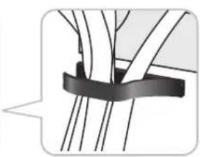 SAMSUNG UE40F8000SL - Assembling the Cable manager - 3