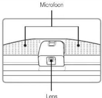 SAMSUNG UE40F8000SL - Ingebouwde tv-camera en Microfoon - 1