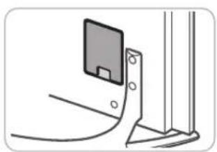 SAMSUNG UE40F8000SL - Assembling the Power Cover - 3