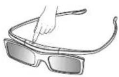 SAMSUNG UE40F8000SL - Pairing 3D Active Glasses - 1