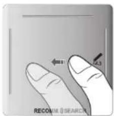 SAMSUNG UE40F8000SL - Het touchpad gebruiken - 1