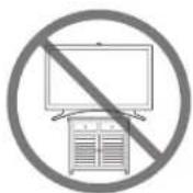 SAMSUNG UE40F8000SL - Tip Prevention – Securing the TV to the Wall - 1