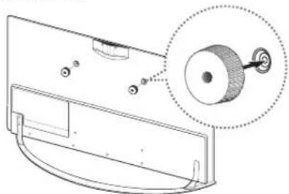 SAMSUNG UE40F8000SL - Installing the TV-Holder - 1