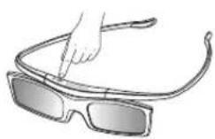 SAMSUNG UE40F8000SL - • Allumer les lunettes - 1