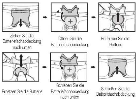 SAMSUNG UE40F8000SL - Austauschen der Batterie - 1