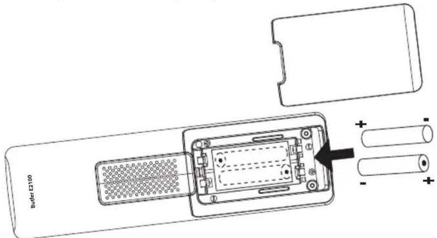 TOPCOM Butler E2100 - Handenhet - 1