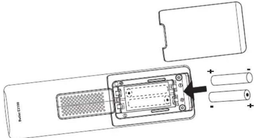 TOPCOM Butler E2100 - Combiné - 1