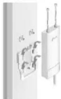 TP-LINK CPE510 - Montaggio del dispositivo con un'antenna (per WBS) - 1