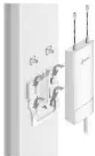 TP-LINK CPE510 - Het apparatus op een antenna bevestigen (voor WBS) - 1