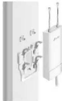 TP-LINK CPE510 - Montaje del Dispositivo en una Antena (para WBS) - 1