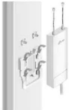 TP-LINK CPE510 - Mounting the Device on an Antenna (for WBS) - 1