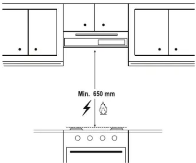 BEKO CFB 5432 W - Positionierung des Geräts - 1