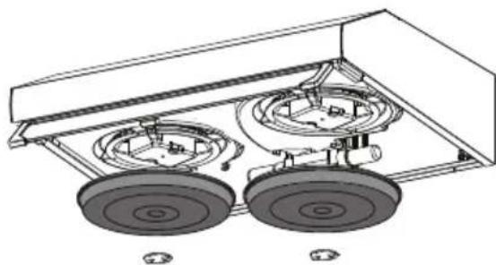 BEKO CFB 5432 W - Vervanging van de koolstoffilters - 1