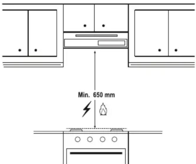 BEKO CFB 5432 W - Pemasangan alat - 4