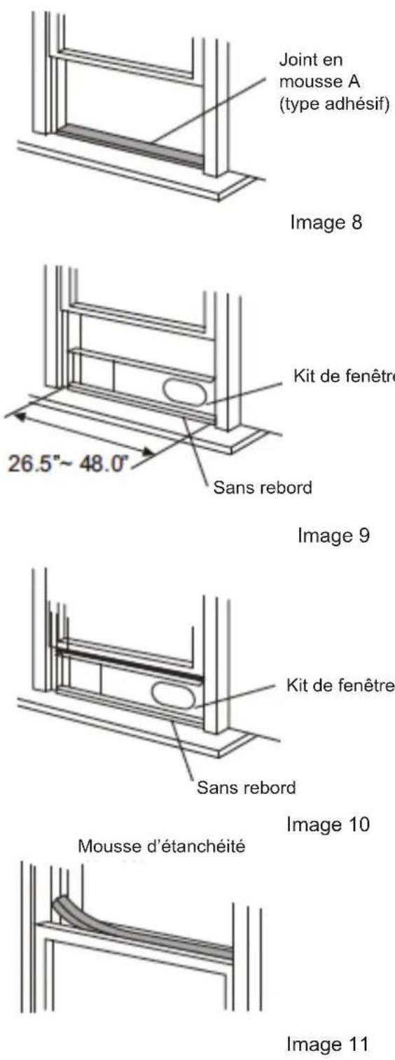 DAITSU APD12HR - Kit d'installation de fenêtre - 1