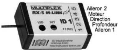 MULTIPLEX SMART SX MLINK Set - Attribution des voies - 1