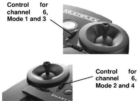 MULTIPLEX SMART SX MLINK Set - Auxiliary (AUX) channel - 1
