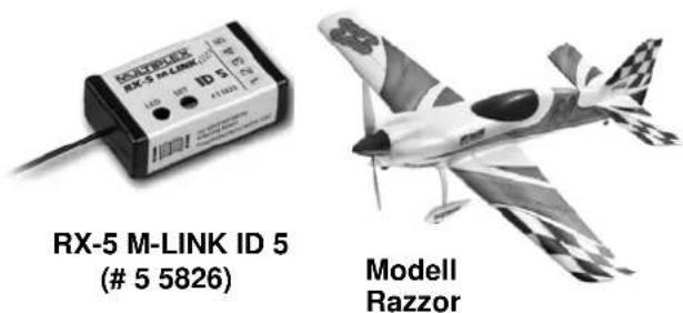 MULTIPLEX SMART SX MLINK Set - Modellspeicher (ID) - 8