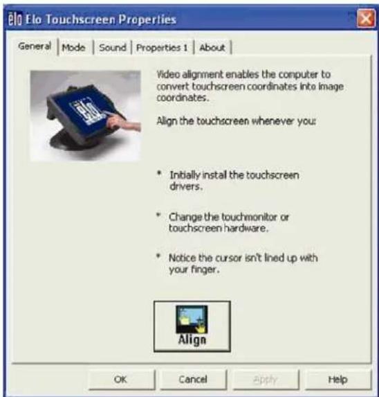 ELO 15D1 - Calibrage de l'écran tactile - 1