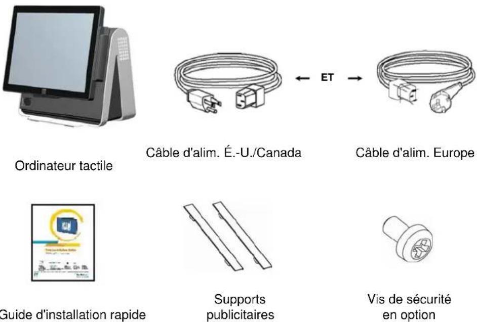 ELO 15D1 - Déballage de votre ordinateur tactile - 1
