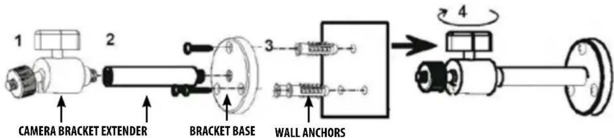 Defender STEALTH1 - Using the Extended Mounting Bracket - 1