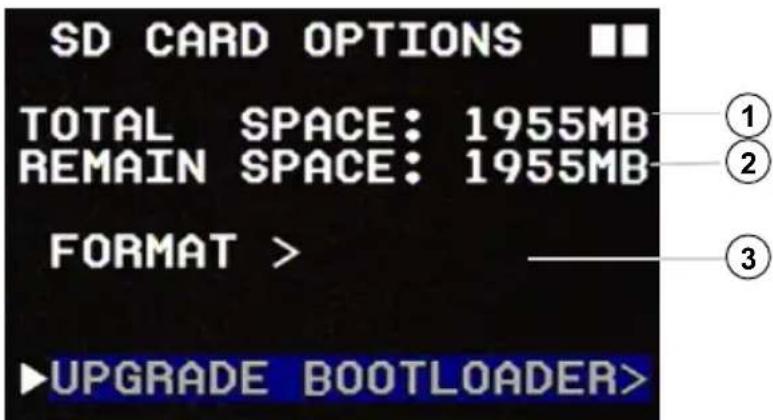 Defender STEALTH1 - Formater la carte SD: - 1
