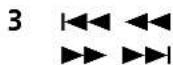 PIONEER XEM12 - Eingangsfunktion-Tasten - 1