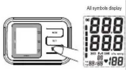 TOPCOM BD4600 - Taking measurement - 1