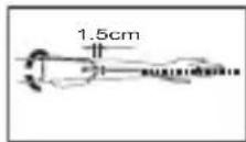TOPCOM BD4600 - Anlagen der Manschette - 3