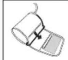 TOPCOM BD4600 - Applying the cuff - 2