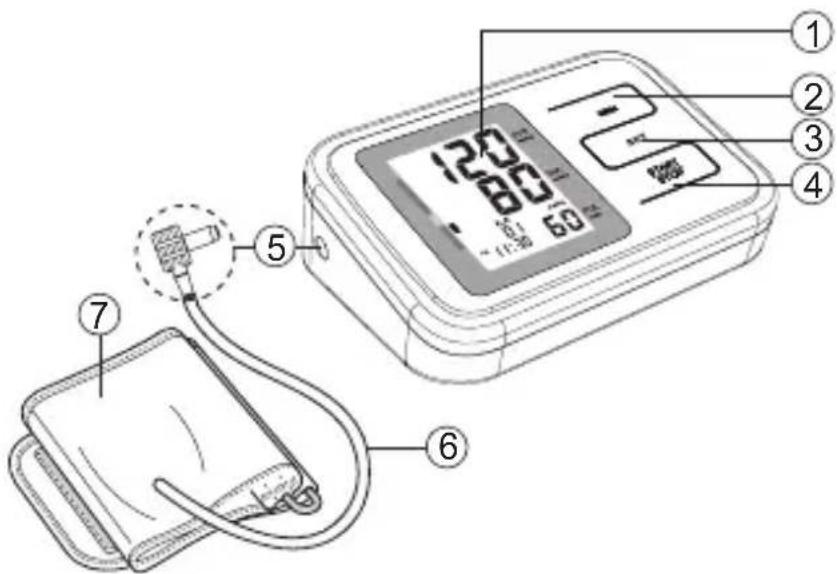 TOPCOM BD4600 - Productbeschrijving - 1
