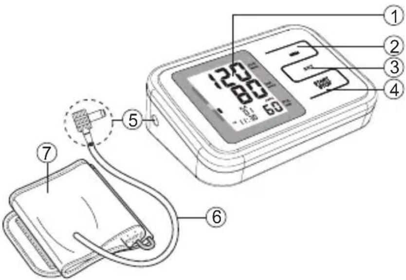 TOPCOM BD4600 - Produktbeskrivning - 1