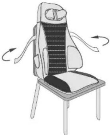 SOEHNLE 68038 9 - Fixation du siège de massage - 1